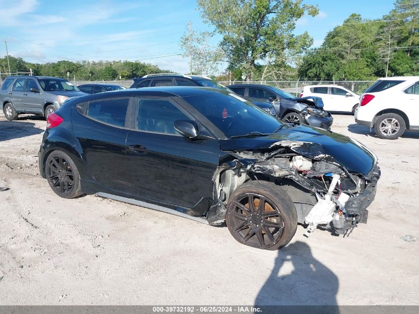 2014 HYUNDAI VELOSTER TURBO W/BLACK