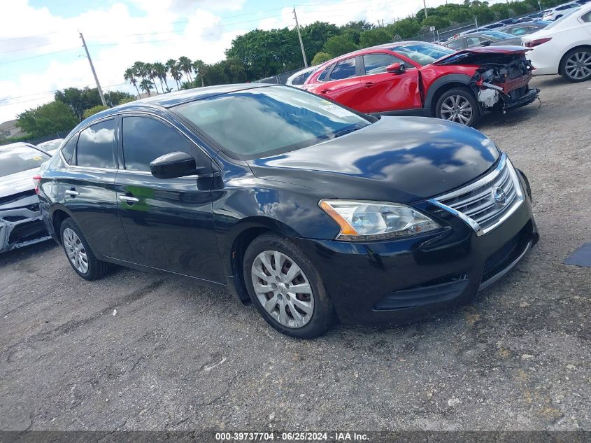 2015 NISSAN SENTRA S