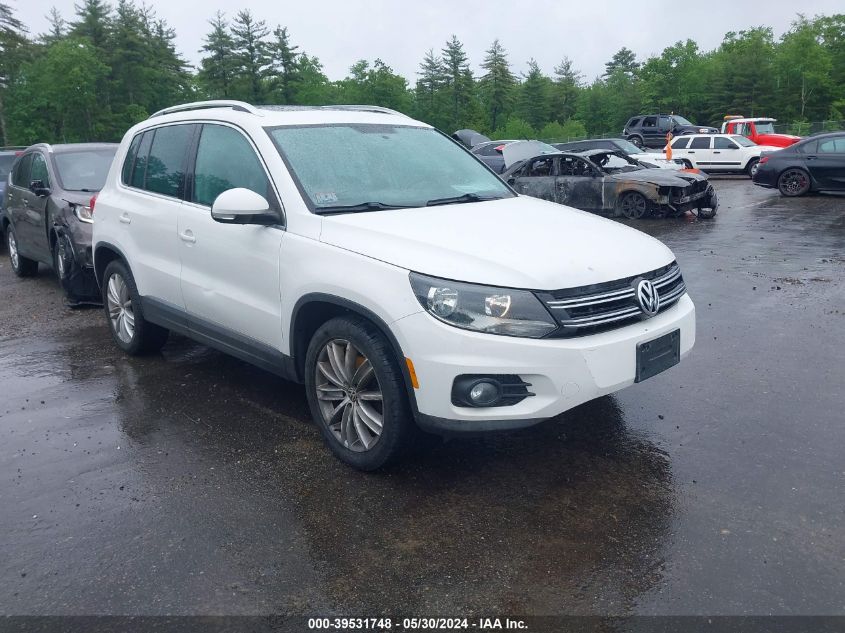 2012 VOLKSWAGEN TIGUAN SE