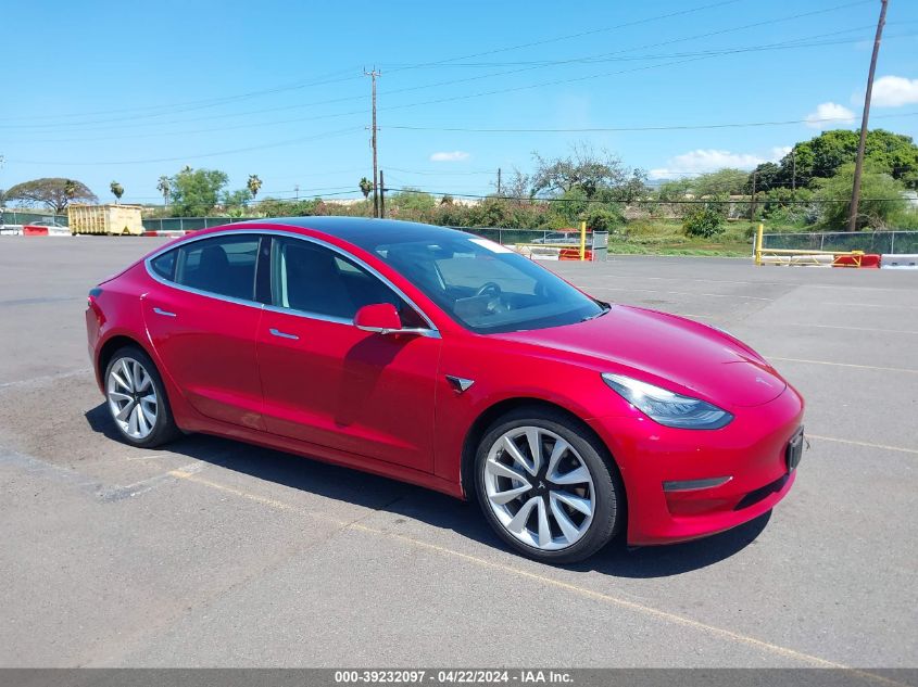 2020 TESLA MODEL 3 STANDARD RANGE PLUS REAR-WHEEL DRIVE/STANDARD RANGE REAR-WHEEL DRIVE