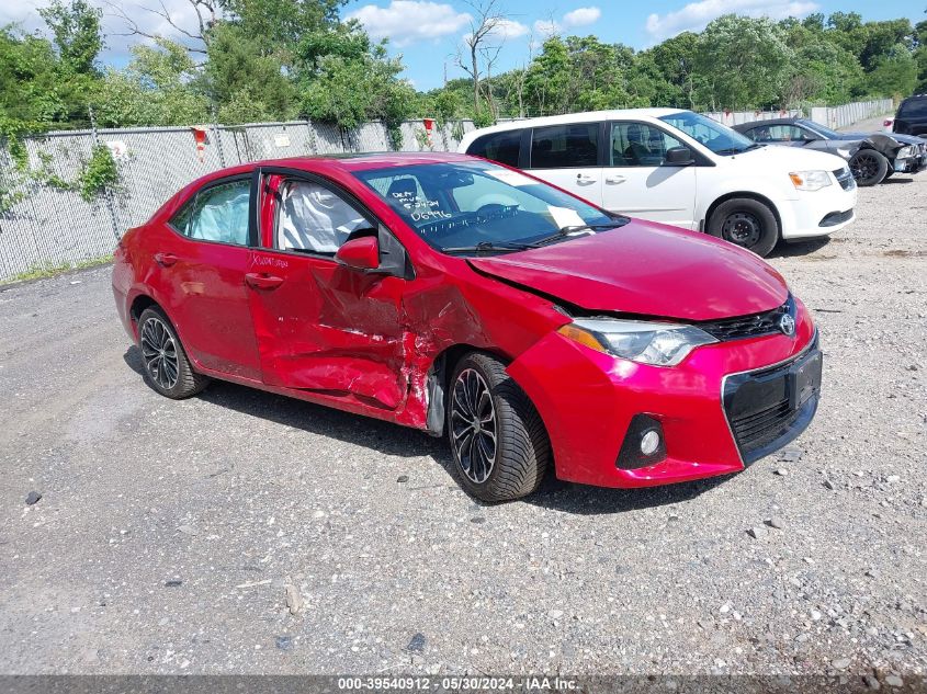 2015 TOYOTA COROLLA S PLUS