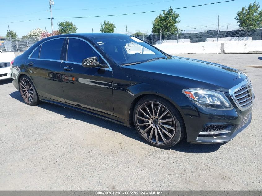 2015 MERCEDES-BENZ S 550