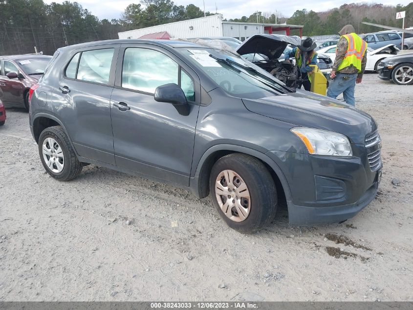 2016 CHEVROLET TRAX 1LS