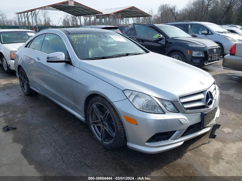 2011 MERCEDES-BENZ E 550