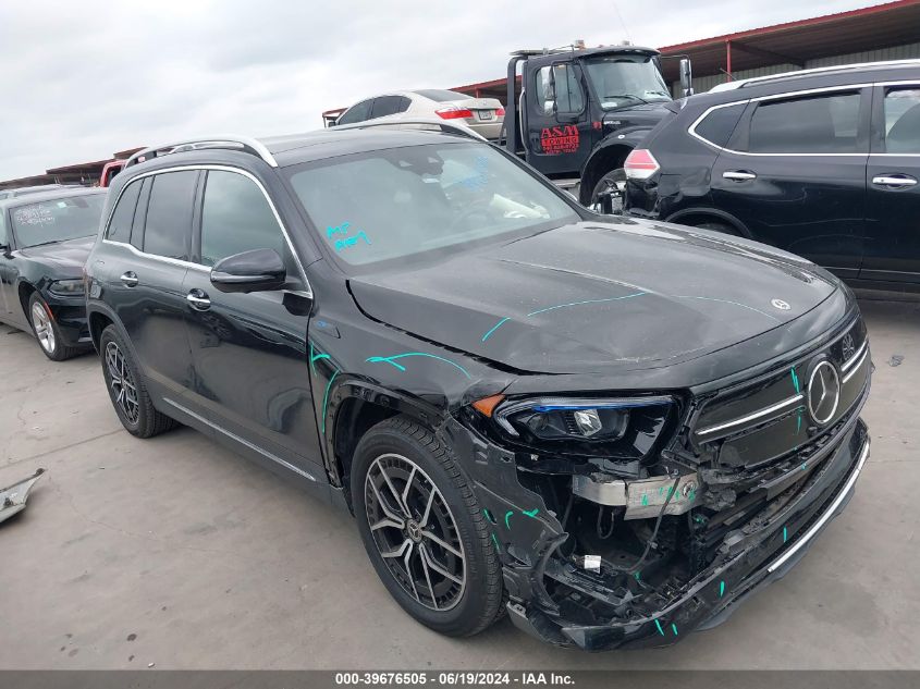 2022 MERCEDES-BENZ EQB 300 SUV 4MATIC