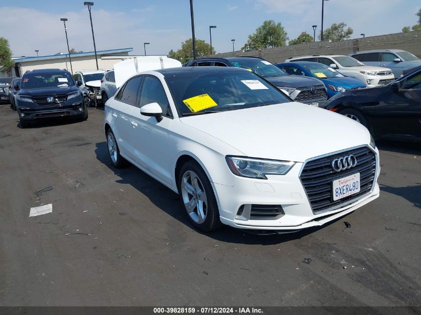 2018 AUDI A3 2.0T PREMIUM/2.0T TECH PREMIUM