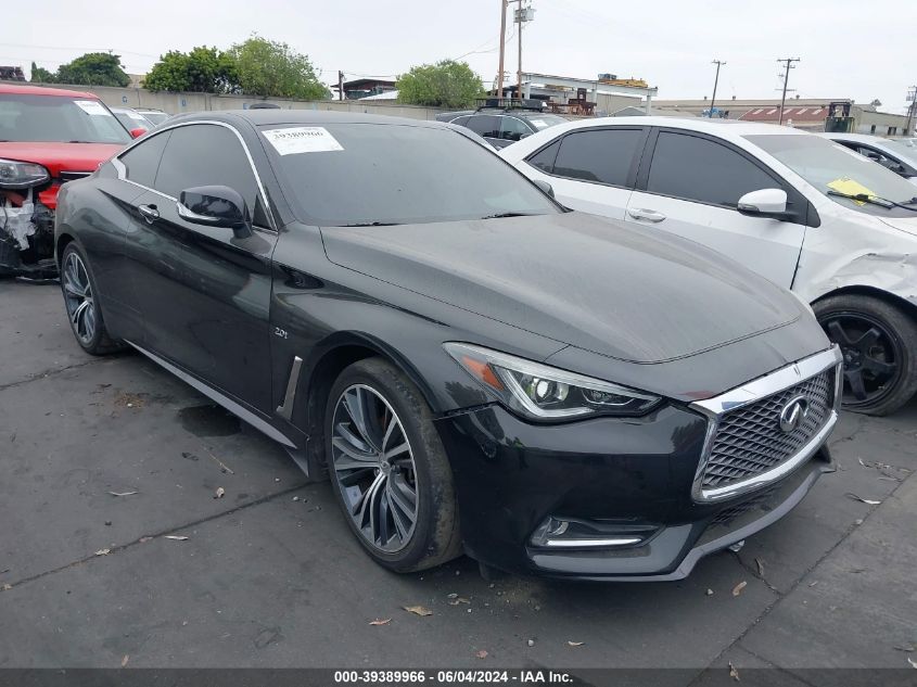 2018 INFINITI Q60 2.0T LUXE