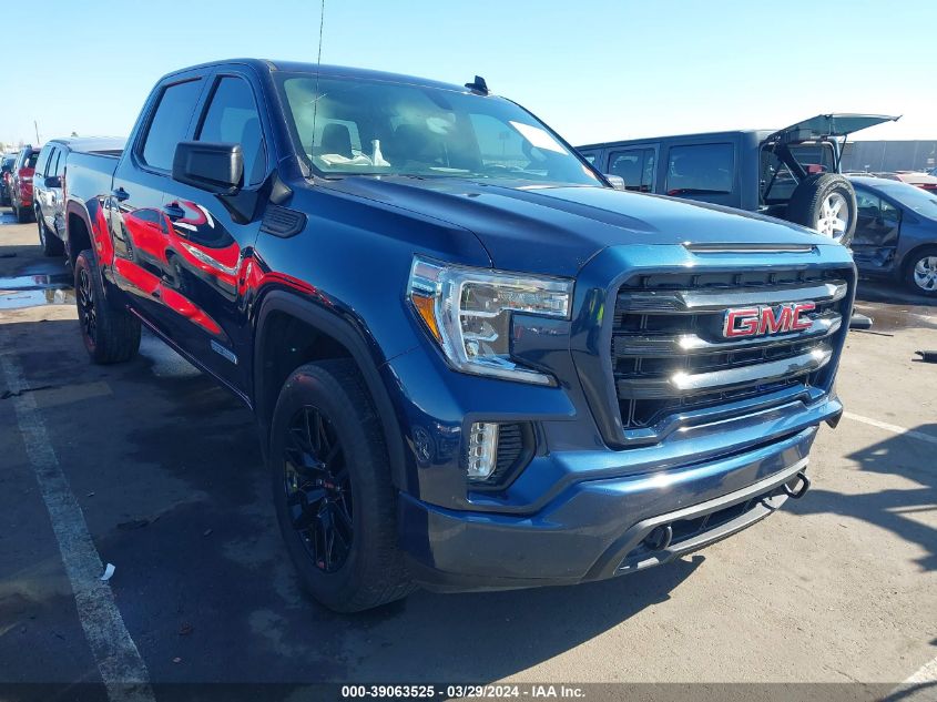 2020 GMC SIERRA 1500 2WD  SHORT BOX ELEVATION