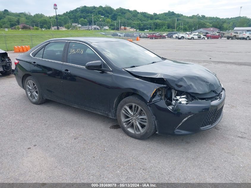 2016 TOYOTA CAMRY SE