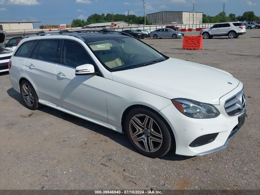 2016 MERCEDES-BENZ E 350 4MATIC