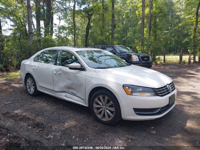 2013 VOLKSWAGEN PASSAT 2.5L SEL