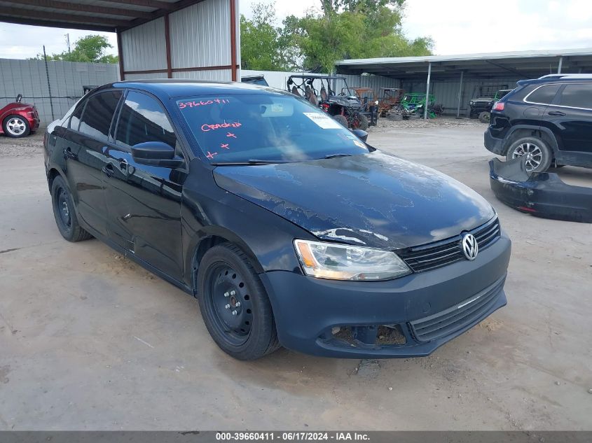 2013 VOLKSWAGEN JETTA 2.0L S