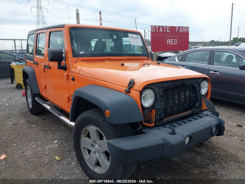 2012 JEEP WRANGLER UNLIMITED SPORT