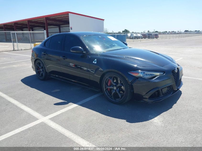 2018 ALFA ROMEO GIULIA QUADRIFOGLIO RWD