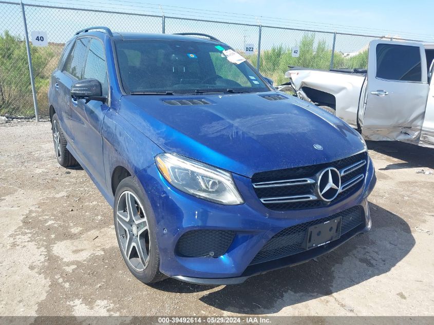 2017 MERCEDES-BENZ GLE 350