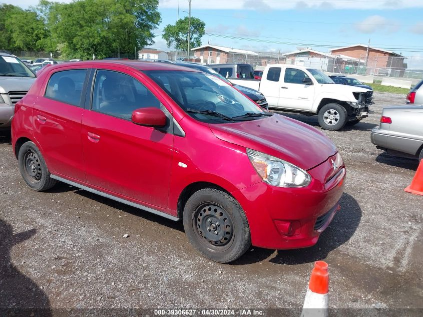 2015 MITSUBISHI MIRAGE DE/RF