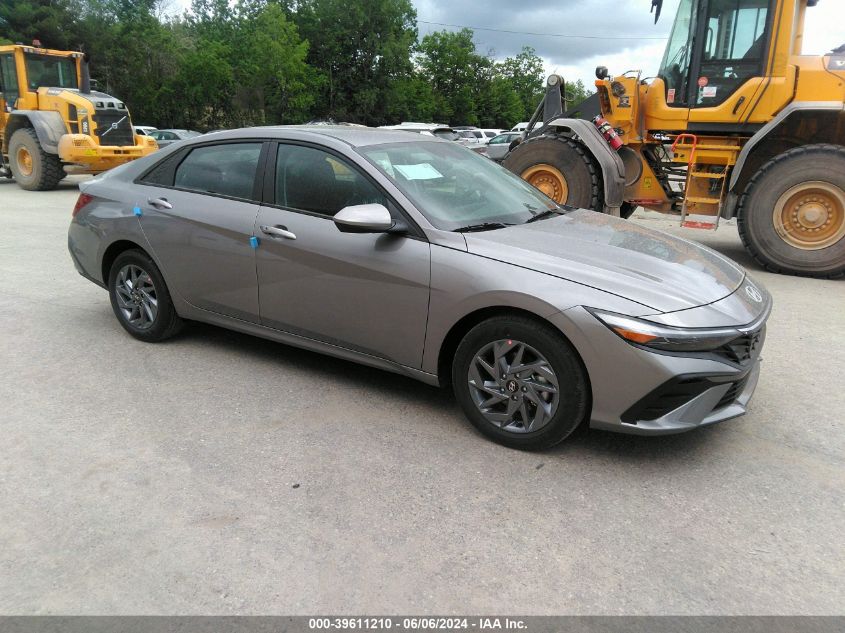 2024 HYUNDAI ELANTRA HYBRID BLUE