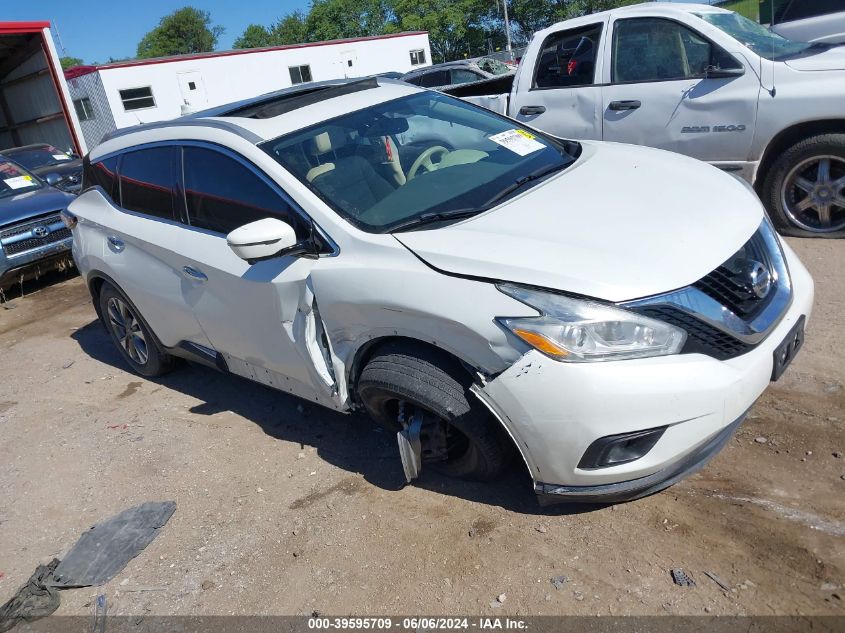 2016 NISSAN MURANO SL