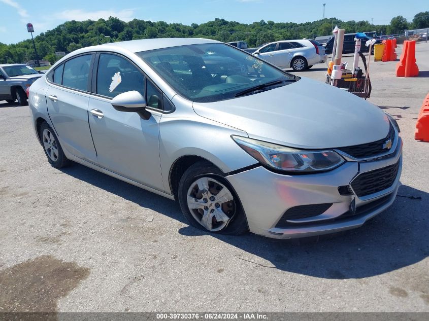 2018 CHEVROLET CRUZE LS MANUAL