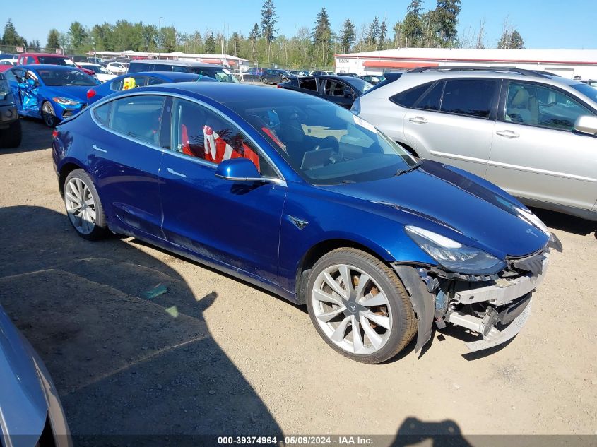 2018 TESLA MODEL 3 LONG RANGE/MID RANGE