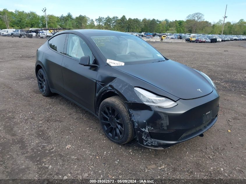 2022 TESLA MODEL Y LONG RANGE DUAL MOTOR ALL-WHEEL DRIVE