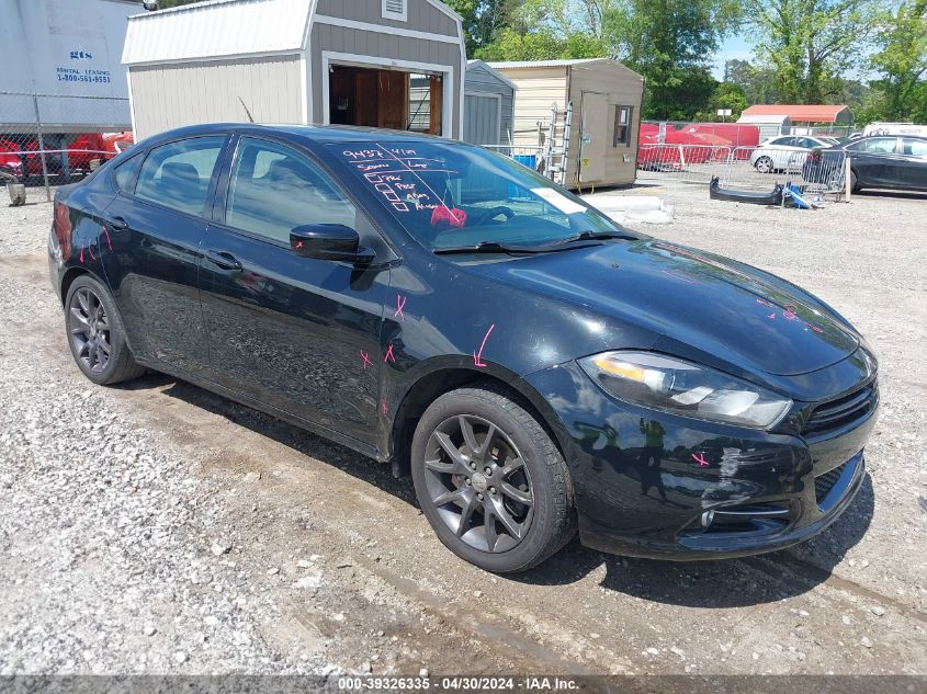 2016 DODGE DART SXT SPORT RALLYE