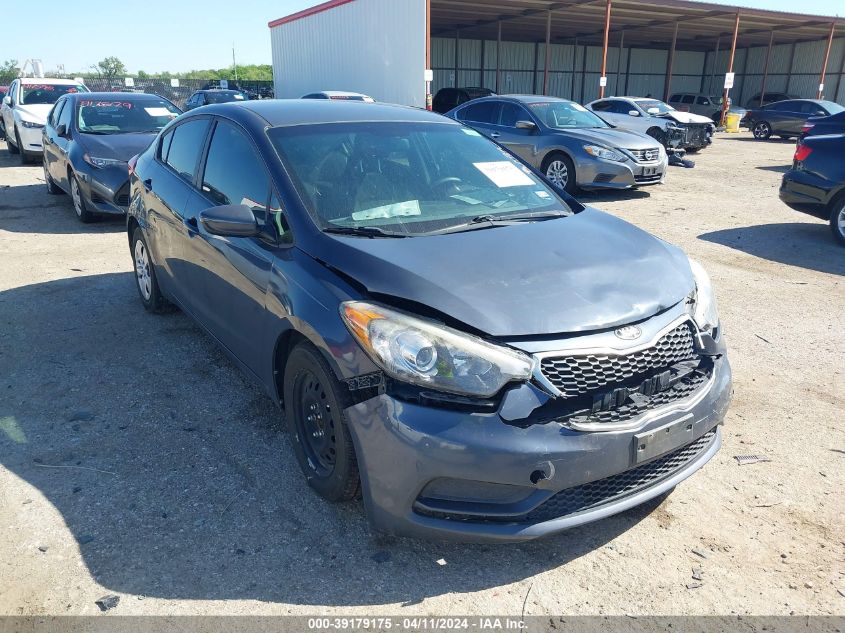 2016 KIA FORTE LX