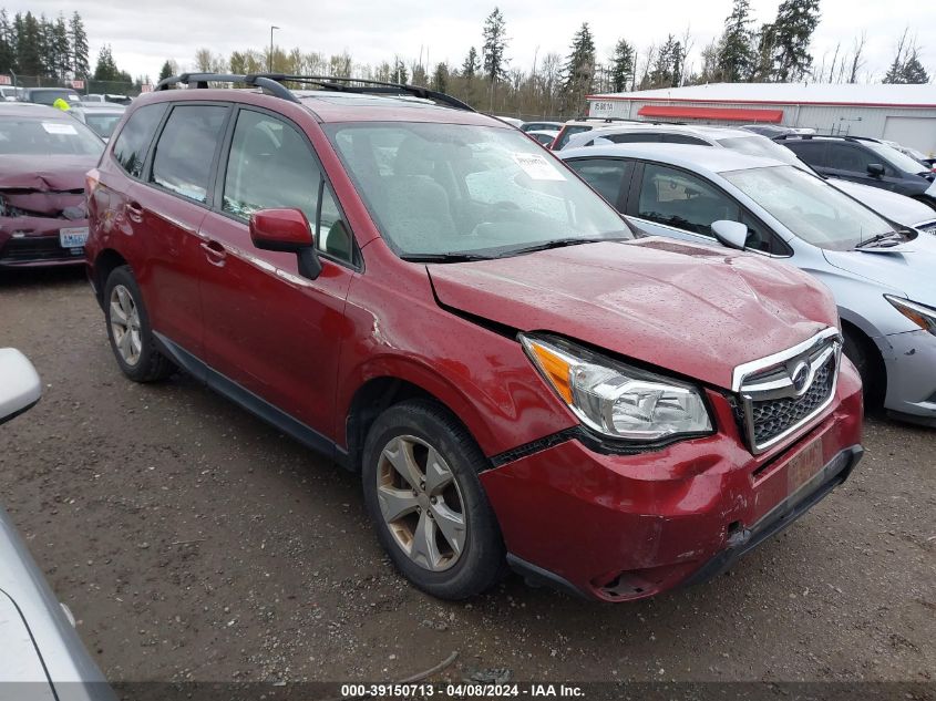 2015 SUBARU FORESTER 2.5I PREMIUM