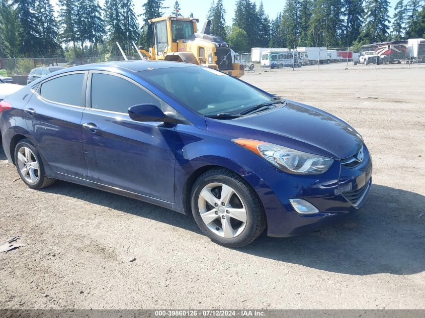 2012 HYUNDAI ELANTRA GLS