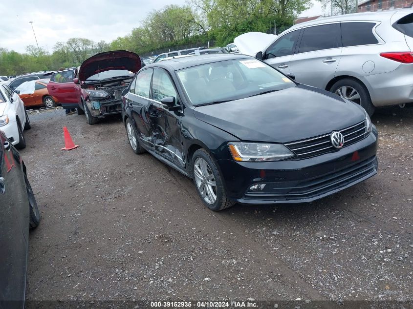 2017 VOLKSWAGEN JETTA SEL/SEL PREMIUM