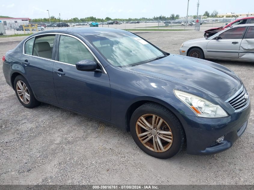 2012 INFINITI G25X