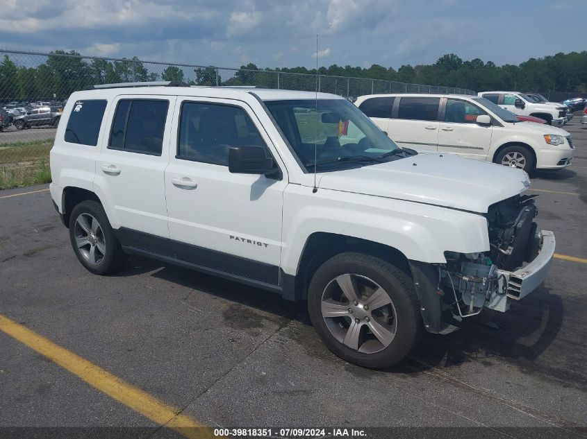 2016 JEEP PATRIOT LATITUDE