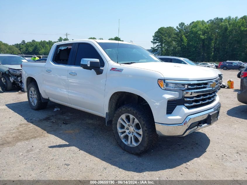 2022 CHEVROLET SILVERADO 1500 4WD  SHORT BED LTZ