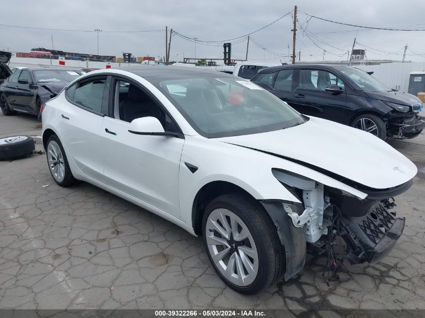 2022 TESLA MODEL 3 LONG RANGE DUAL MOTOR ALL-WHEEL DRIVE