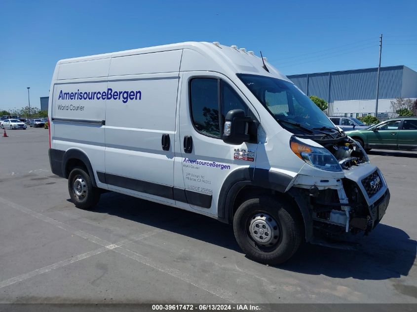 2022 RAM PROMASTER 2500 HIGH ROOF 136 WB