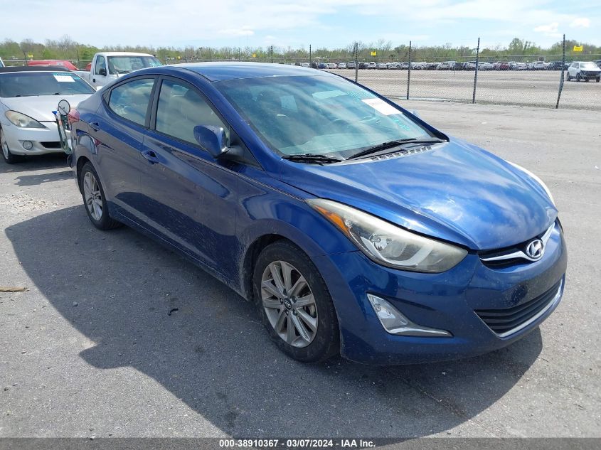 2016 HYUNDAI ELANTRA SE