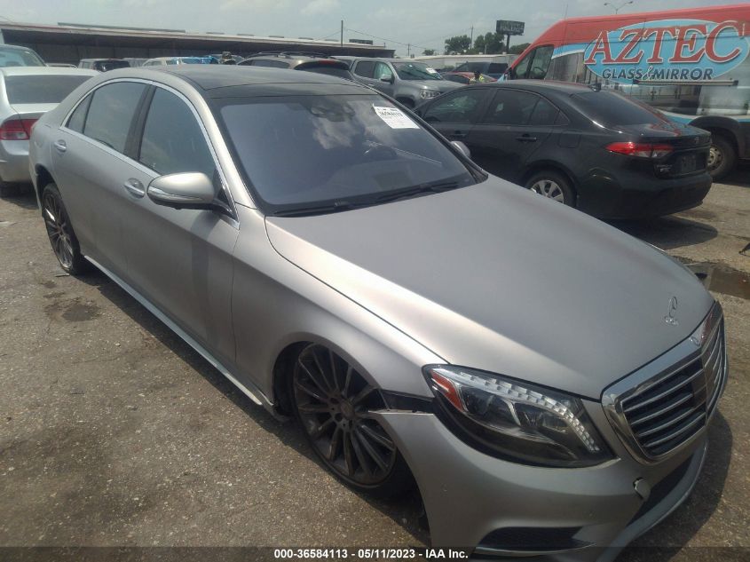 2015 MERCEDES-BENZ S 550 4MATIC