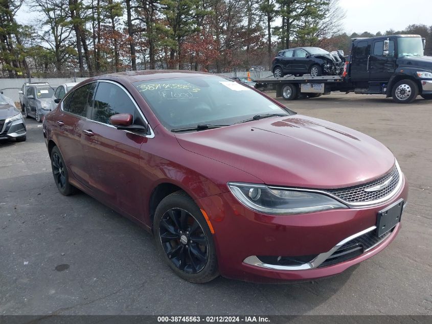 2016 CHRYSLER 200 C