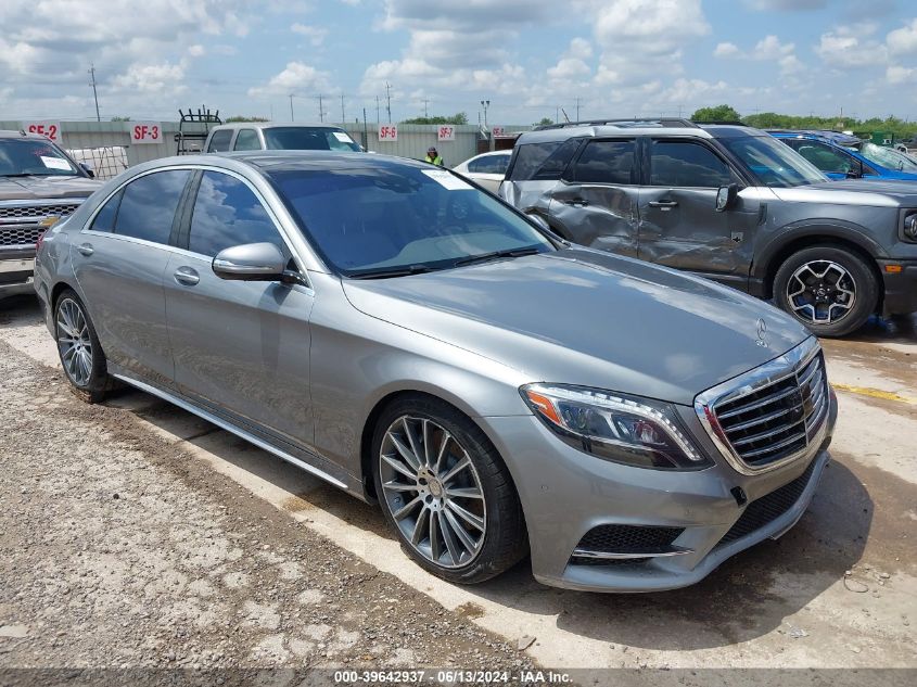 2014 MERCEDES-BENZ S 550