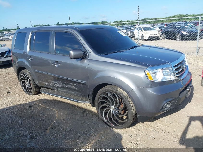 2012 HONDA PILOT EXL