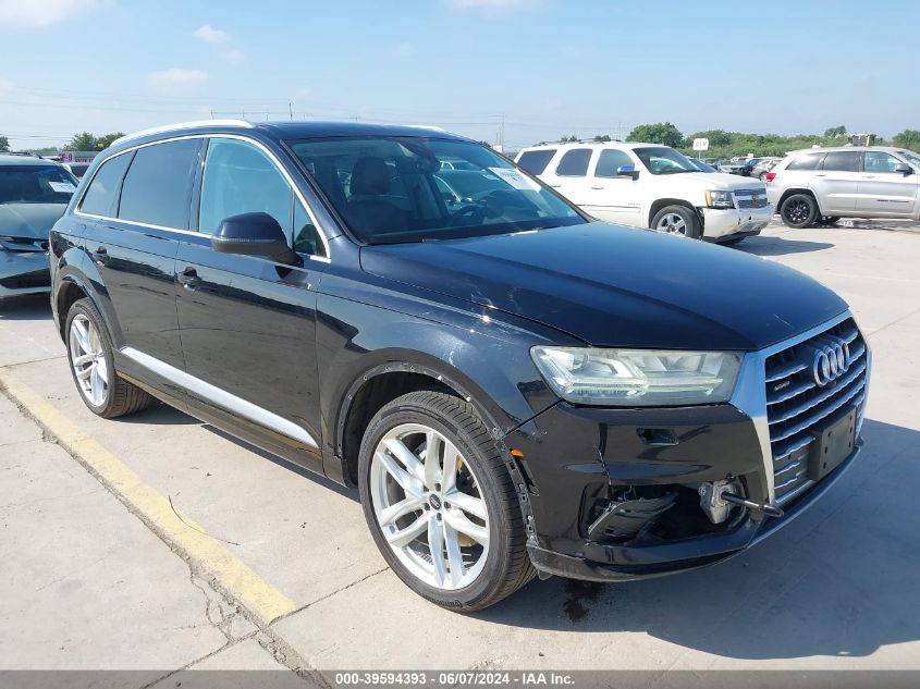 2017 AUDI Q7 3.0T PREMIUM