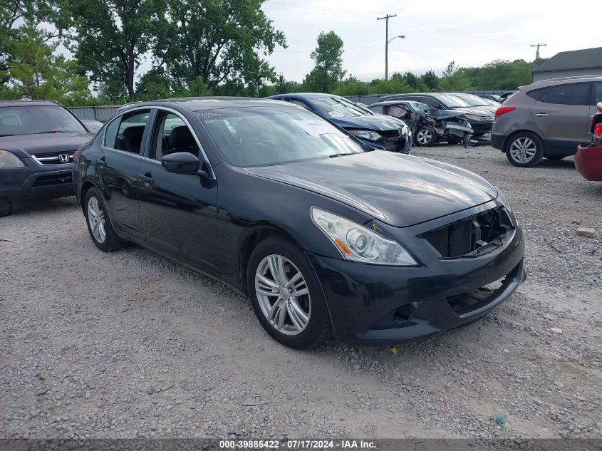 2012 INFINITI G37X