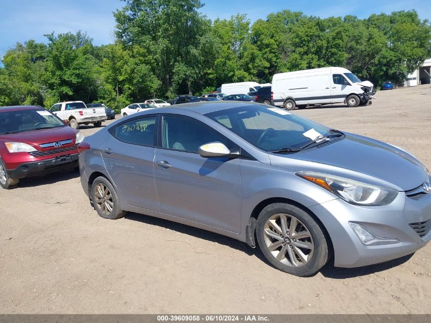 2015 HYUNDAI ELANTRA SE/SPORT/LIMITED