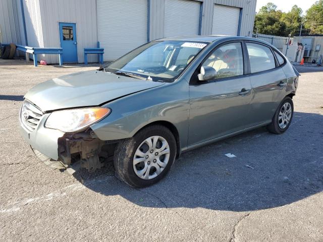 2010 HYUNDAI ELANTRA BLUE