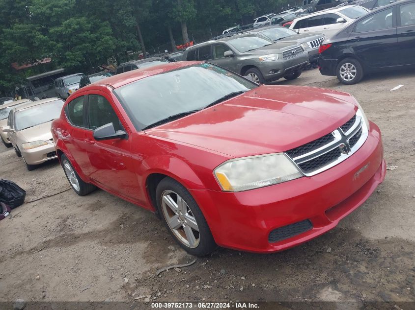 2013 DODGE AVENGER SE