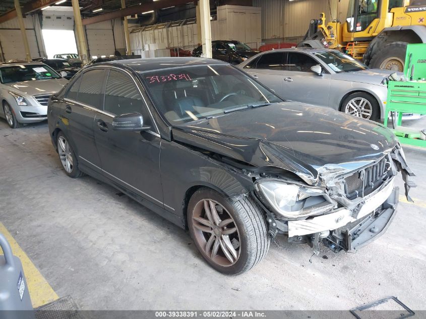 2013 MERCEDES-BENZ C 300 LUXURY 4MATIC/SPORT 4MATIC