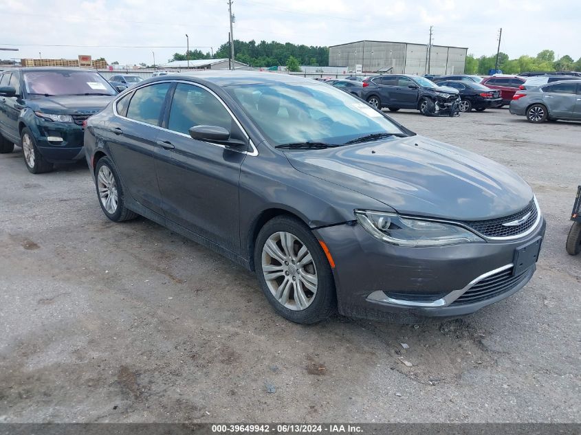 2015 CHRYSLER 200 LIMITED