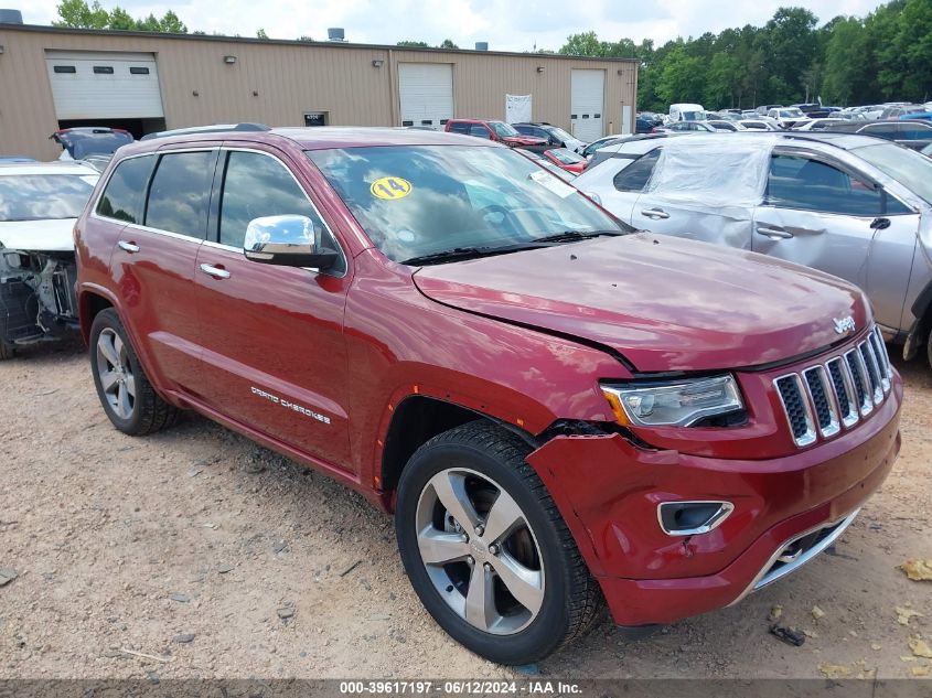 2014 JEEP GRAND CHEROKEE OVERLAND