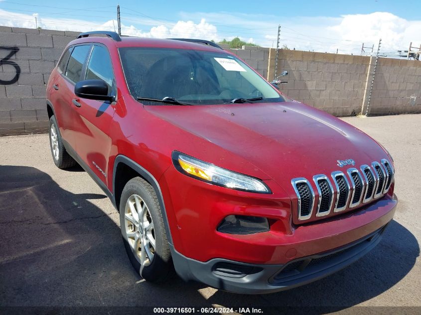 2016 JEEP CHEROKEE SPORT