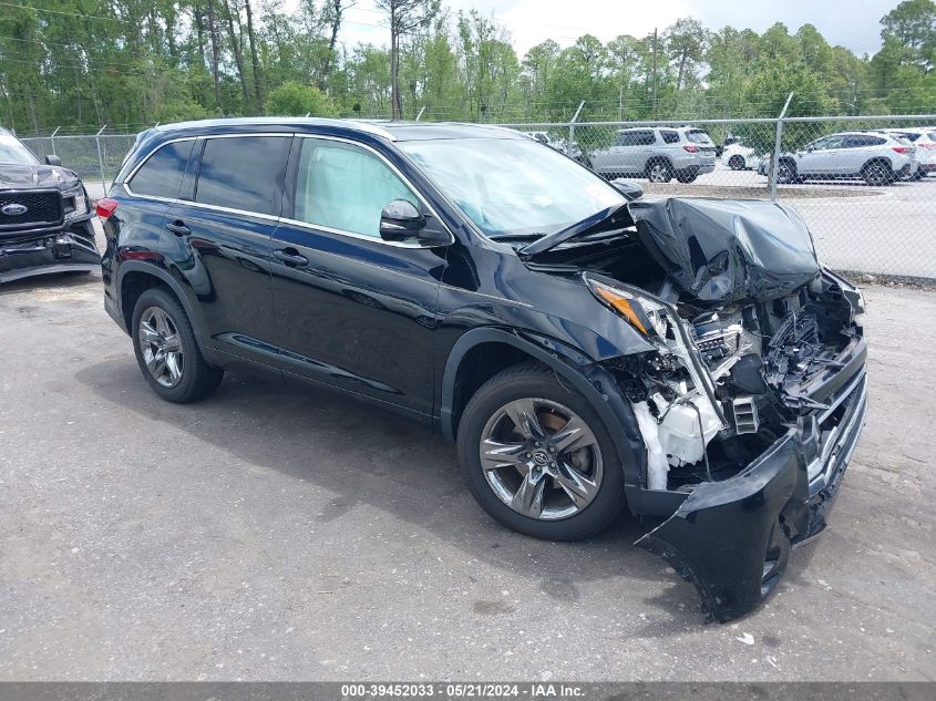 2018 TOYOTA HIGHLANDER LIMITED PLATINUM